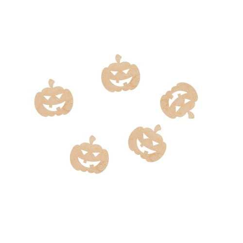 SD657 Scrapki halloween - dynie - 5 sztuk
