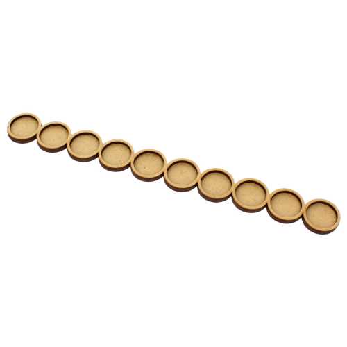 H024 Adapter tray 1x10 25,5mm -linia 1szt