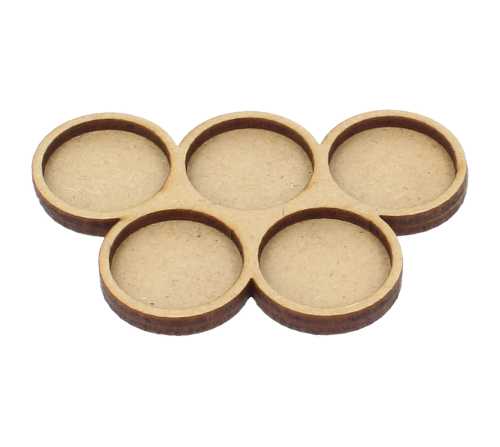 H071 Movement tray na podstawki 25mm -  3 szt