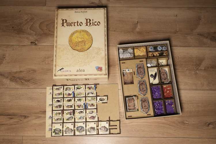 Insert do gry Puerto Rico (wydanie 2020)