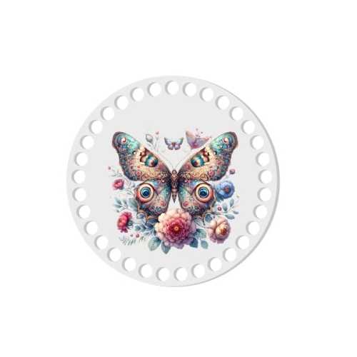 BSZ829-UVW Baza nadruk 15cm HDF dekoracyjny motyl