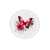 BSZ830-UVW Baza nadruk 15cm HDF czerwony motyl