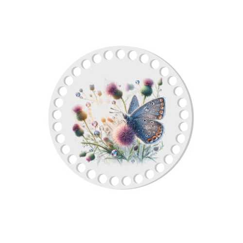 BSZ833-UVW Baza nadruk 15cm HDF skromny motyl