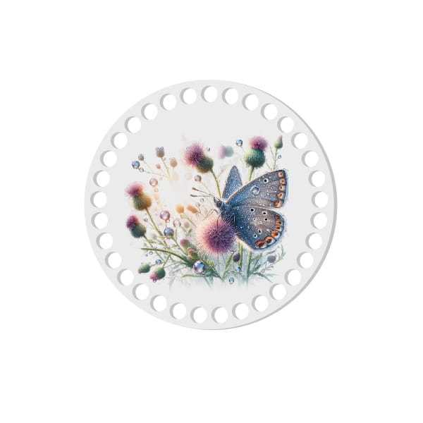 BSZ833-UVW Baza nadruk 15cm HDF skromny motyl