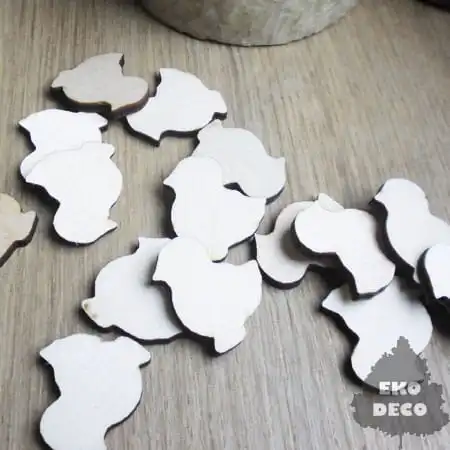SD021 Scrapki kurczaczki 5 szt