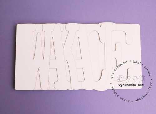 wordbook "WAKACJE"