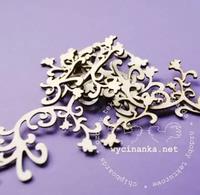 ornamenty roślinne, wzór 3