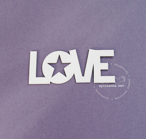 napis "love"