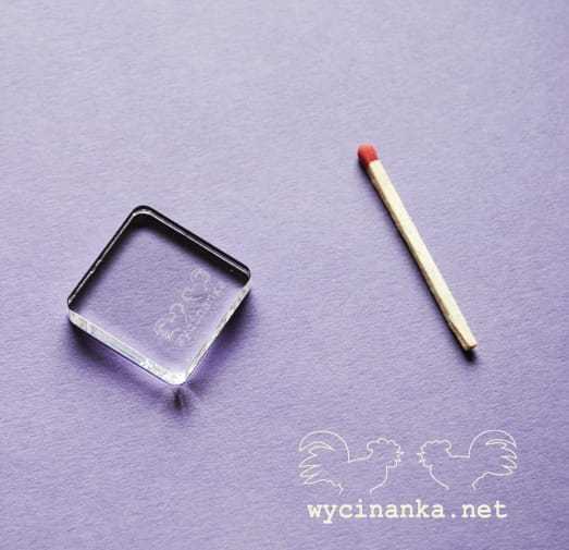 bloczek do mocowania stempli, 1x1"