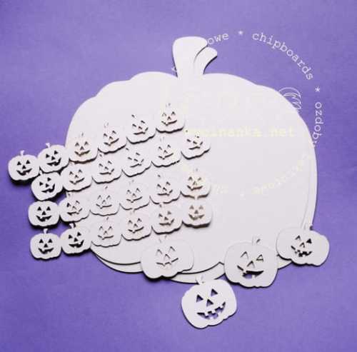 halloween - dynie, zestaw