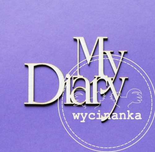 napis "My Diary"