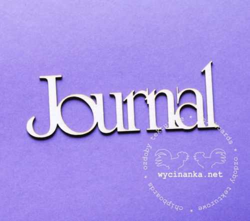 napis "Journal"