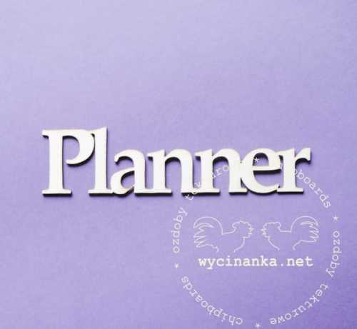 napis "Planner"