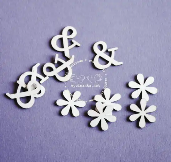 zestawik znaków "&" i "*"
