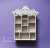 shadowbox z ornamentem 5,3x15,8x22,8 cm, sklejka 4 mm