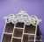 shadowbox z ornamentem 5,3x15,8x22,8 cm, sklejka 4 mm