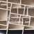 shadowbox z ornamentem 5,3x15,8x22,8 cm, sklejka 4 mm