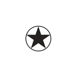 stempel gumowy gwiazdka, wz. 3