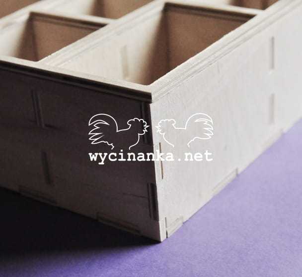 wiszący shadowbox 5,3x15,8x22,8 cm, sklejka 4 mm