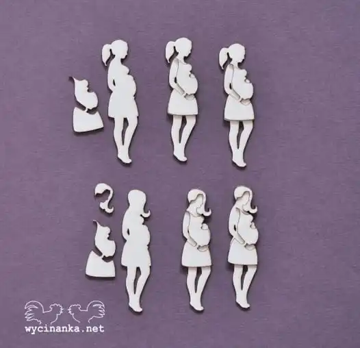ALBUM RODZINNY - mama z brzuszkiem, 3d