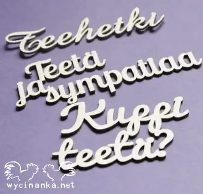 zestaw napisów "Teehetki"