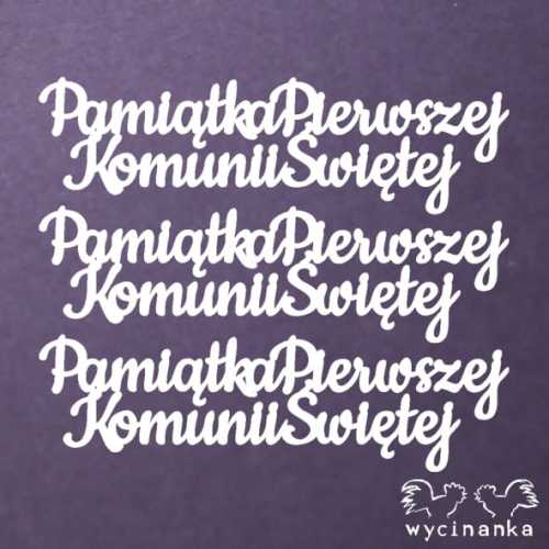 KOMUNIA 2019 - napisy