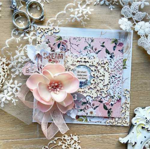 A LITTLE BIT  OF SWIRLS - ramki wz.6, 3 szt.