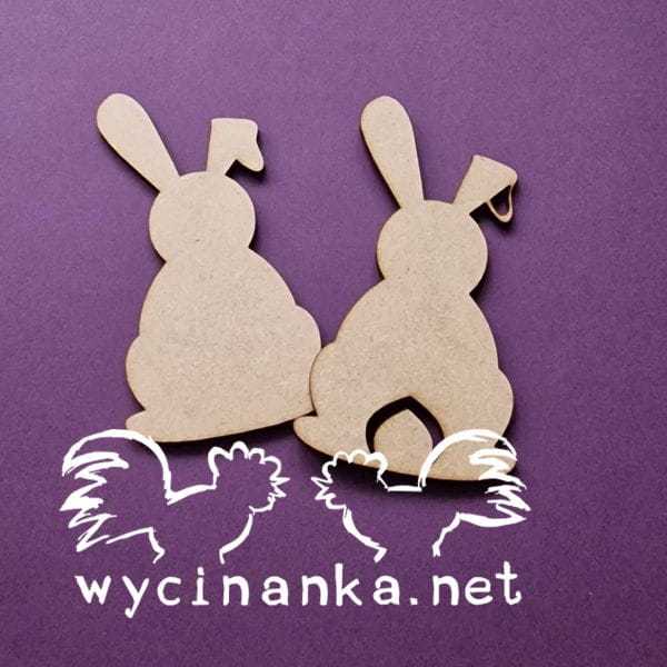EASTER 2025 HDF - 6029 Wielkanocne zajączki - 2 sztuki