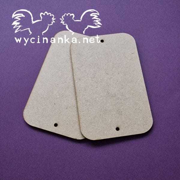 TAG SETS 6073 Zestaw plakietek HDF - 2 sztuki wzór 7