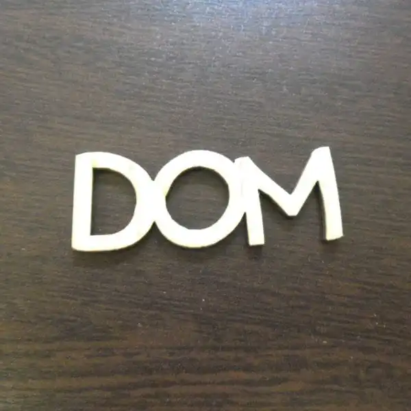 ND202-M Napis DOM