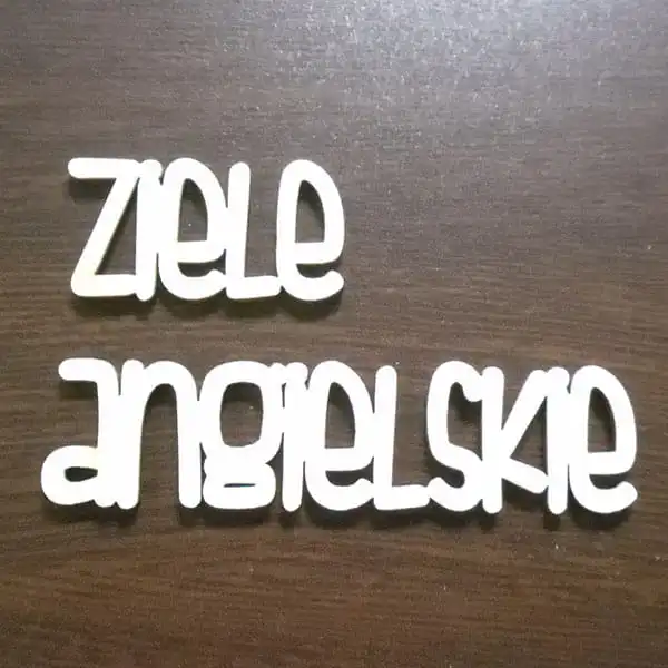 ND100 Napis ziele angielskie