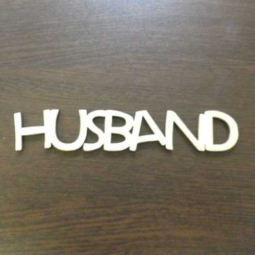 ND214 Napis HUSBAND