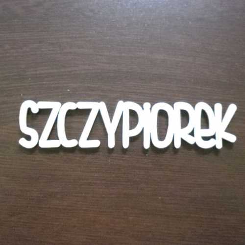 ND091 Napis szczypiorek