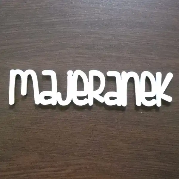 ND095 Napis majeranek