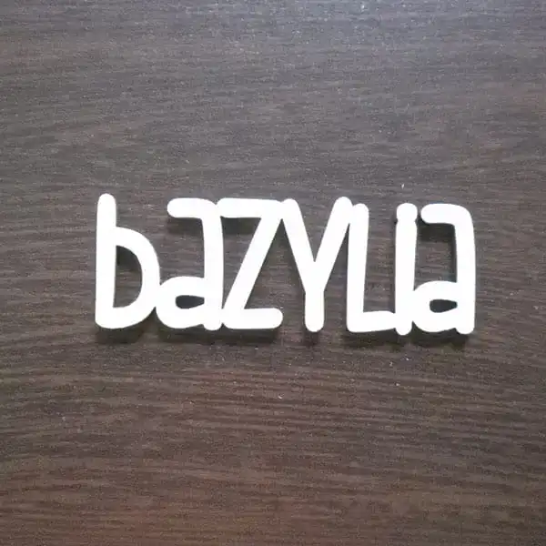 ND088 Napis bazylia
