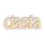 ND017-M Napis z drewna CIASTA