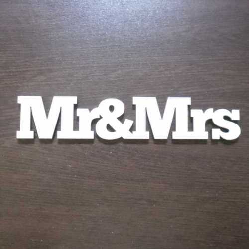 ND169 Napis Mr&Mrs