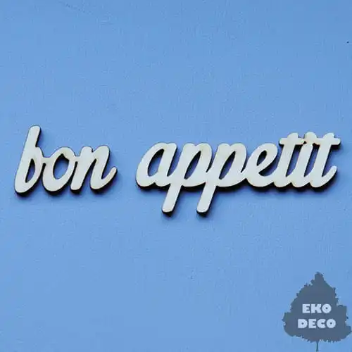 ND037-M Bon appetit - napis