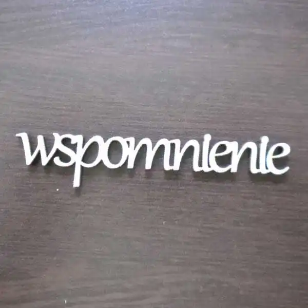 ND190 Napis wspomnienie