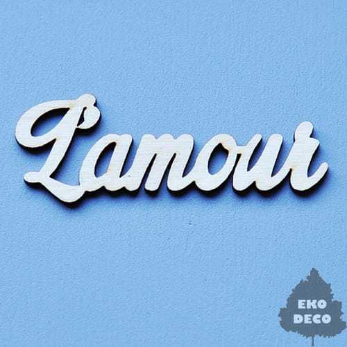 ND047-M L'amour - napis