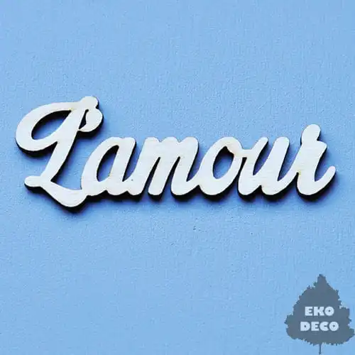 ND047-M L'amour - napis