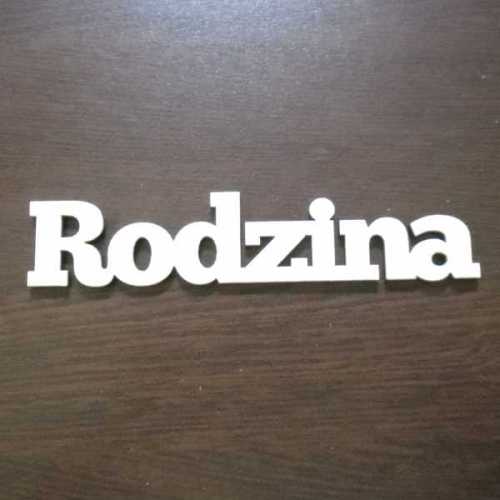 ND183 Napis Rodzina