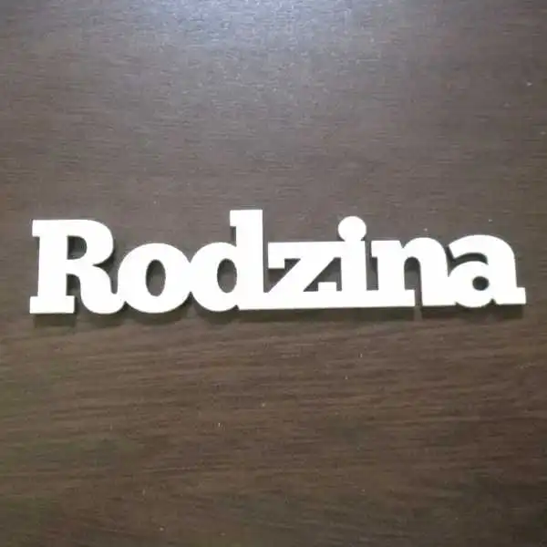 ND183 Napis Rodzina