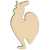AD012 Chicken made from wood