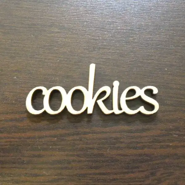 ND242 Napis COOKIES