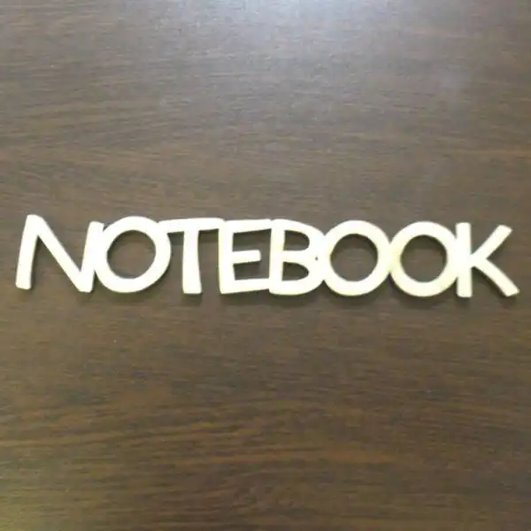 ND211 Napis NOTEBOOK