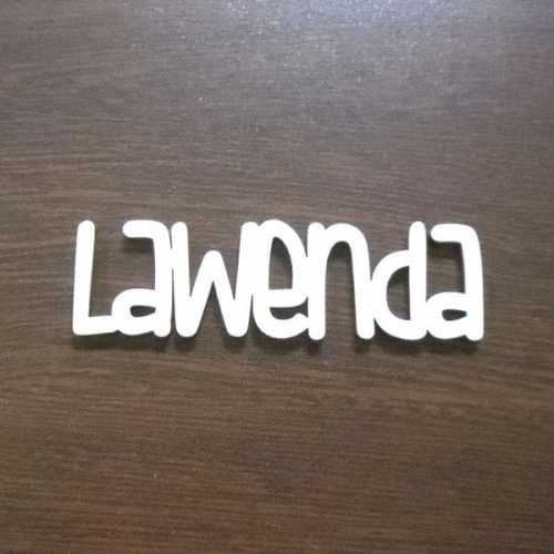 ND082 Napis LAWENDA