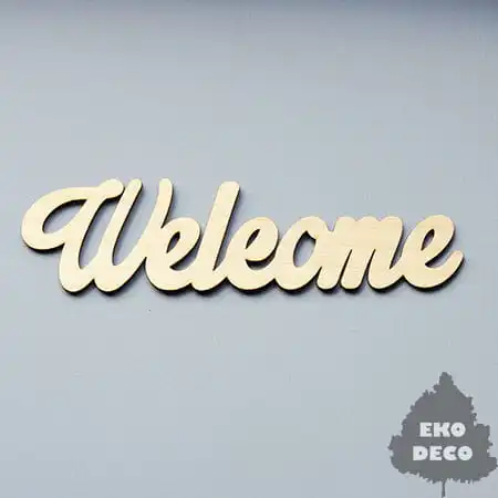 ND025 WELCOME - napis