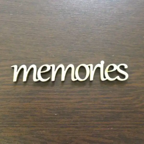 ND244 Napis MEMORIES