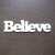 ND173 Napis Believe